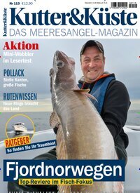 Titelbild der Ausgabe 113/2025 von Kutter & Küste. Diese Zeitschrift und viele weitere Sportmagazine als Abo oder epaper bei United Kiosk online kaufen.