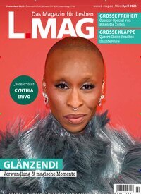 Titelbild der Ausgabe 2/2026 von L-MAG. Diese Zeitschrift und viele weitere Frauenzeitschriften als Abo oder epaper bei United Kiosk online kaufen.