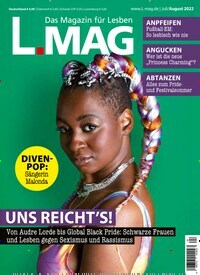 Titelbild der Ausgabe 4/2022 von L-MAG. Diese Zeitschrift und viele weitere Frauenzeitschriften als Abo oder epaper bei United Kiosk online kaufen.