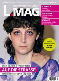 Titelbild der Ausgabe 4/2025 von L-MAG. Diese Zeitschrift und viele weitere Frauenzeitschriften als Abo oder epaper bei United Kiosk online kaufen.