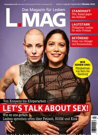 Titelbild der Ausgabe 5/2022 von L-MAG. Diese Zeitschrift und viele weitere Frauenzeitschriften als Abo oder epaper bei United Kiosk online kaufen.