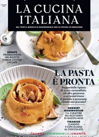 Titelbild der Ausgabe 9/2025 von La Cucina Italiana. Diese Zeitschrift und viele weitere Gartenzeitschriften und Wohnzeitschriften als Abo oder epaper bei United Kiosk online kaufen.