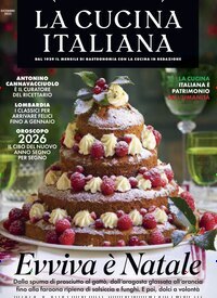 Titelbild der Ausgabe 12/2025 von La Cucina Italiana. Diese Zeitschrift und viele weitere Gartenzeitschriften und Wohnzeitschriften als Abo oder epaper bei United Kiosk online kaufen.