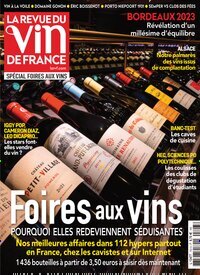 Titelbild der Ausgabe 7/2026 von La revue du vin de France. Diese Zeitschrift und viele weitere Gartenzeitschriften und Wohnzeitschriften als Abo oder epaper bei United Kiosk online kaufen.