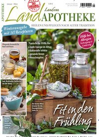 Titelbild der Ausgabe 1/2026 von LandApotheke. Diese Zeitschrift und viele weitere Gartenzeitschriften und Wohnzeitschriften als Abo oder epaper bei United Kiosk online kaufen.