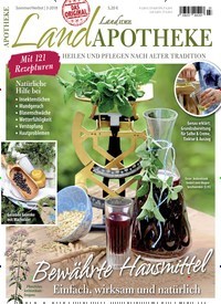 Titelbild der Ausgabe 3/2018 von LandApotheke. Diese Zeitschrift und viele weitere Gartenzeitschriften und Wohnzeitschriften als Abo oder epaper bei United Kiosk online kaufen.