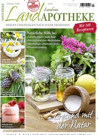 Titelbild der Ausgabe 3/2021 von LandApotheke. Diese Zeitschrift und viele weitere Gartenzeitschriften und Wohnzeitschriften als Abo oder epaper bei United Kiosk online kaufen.