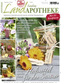 Titelbild der Ausgabe 3/2022 von LandApotheke. Diese Zeitschrift und viele weitere Gartenzeitschriften und Wohnzeitschriften als Abo oder epaper bei United Kiosk online kaufen.