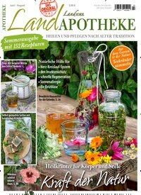 Titelbild der Ausgabe 3/2025 von LandApotheke. Diese Zeitschrift und viele weitere Gartenzeitschriften und Wohnzeitschriften als Abo oder epaper bei United Kiosk online kaufen.