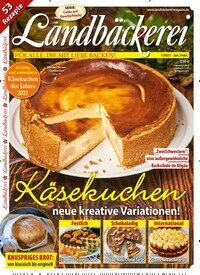 Titelbild der Ausgabe 1/2021 von Landbäckerei. Diese Zeitschrift und viele weitere Kochzeitschriften und Backzeitschriften als Abo oder epaper bei United Kiosk online kaufen.
