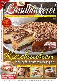 Titelbild der Ausgabe 2/2022 von Landbäckerei. Diese Zeitschrift und viele weitere Kochzeitschriften und Backzeitschriften als Abo oder epaper bei United Kiosk online kaufen.