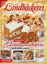 Titelbild der Ausgabe 6/2023 von Landbäckerei. Diese Zeitschrift und viele weitere Kochzeitschriften und Backzeitschriften als Abo oder epaper bei United Kiosk online kaufen.