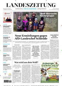 Titelbild der Ausgabe 78/2026 von Landeszeitung für die Nordheide. Diese Zeitschrift und viele weitere Zeitungsabos als Abo oder epaper bei United Kiosk online kaufen.