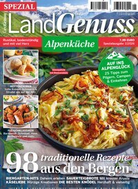 Titelbild der Ausgabe 1/2026 von LandGenuss Spezial. Diese Zeitschrift und viele weitere Kochzeitschriften und Backzeitschriften als Abo oder epaper bei United Kiosk online kaufen.