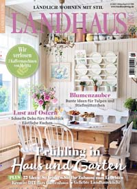 Titelbild der Ausgabe 2/2021 von Landhaus Living. Diese Zeitschrift und viele weitere Gartenzeitschriften und Wohnzeitschriften als Abo oder epaper bei United Kiosk online kaufen.