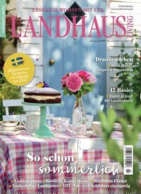 Titelbild der Ausgabe 3/2025 von Landhaus Living. Diese Zeitschrift und viele weitere Gartenzeitschriften und Wohnzeitschriften als Abo oder epaper bei United Kiosk online kaufen.