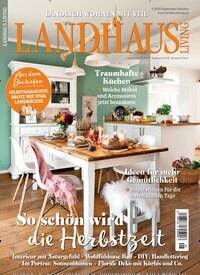 Titelbild der Ausgabe 5/2025 von Landhaus Living. Diese Zeitschrift und viele weitere Gartenzeitschriften und Wohnzeitschriften als Abo oder epaper bei United Kiosk online kaufen.