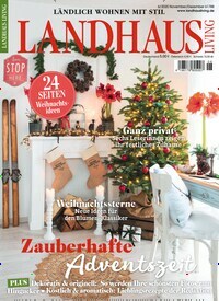 Titelbild der Ausgabe 6/2020 von Landhaus Living. Diese Zeitschrift und viele weitere Gartenzeitschriften und Wohnzeitschriften als Abo oder epaper bei United Kiosk online kaufen.