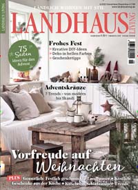 Titelbild der Ausgabe 6/2022 von Landhaus Living. Diese Zeitschrift und viele weitere Gartenzeitschriften und Wohnzeitschriften als Abo oder epaper bei United Kiosk online kaufen.