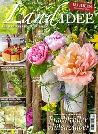 Titelbild der Ausgabe 3/2022 von LandIDEE. Diese Zeitschrift und viele weitere Gartenzeitschriften und Wohnzeitschriften als Abo oder epaper bei United Kiosk online kaufen.