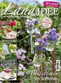 Titelbild der Ausgabe 3/2024 von LandIDEE. Diese Zeitschrift und viele weitere Gartenzeitschriften und Wohnzeitschriften als Abo oder epaper bei United Kiosk online kaufen.