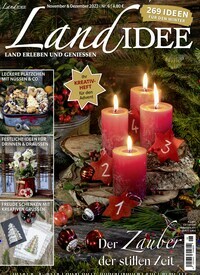 Titelbild der Ausgabe 6/2022 von LandIDEE. Diese Zeitschrift und viele weitere Gartenzeitschriften und Wohnzeitschriften als Abo oder epaper bei United Kiosk online kaufen.