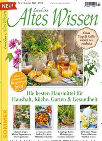 Titelbild der Ausgabe 2/2025 von LandIDEE Altes Wissen. Diese Zeitschrift und viele weitere Gartenzeitschriften und Wohnzeitschriften als Abo oder epaper bei United Kiosk online kaufen.
