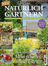 Titelbild der Ausgabe 1/2022 von Landidee Natürlich Gärtnern. Diese Zeitschrift und viele weitere Gartenzeitschriften und Wohnzeitschriften als Abo oder epaper bei United Kiosk online kaufen.