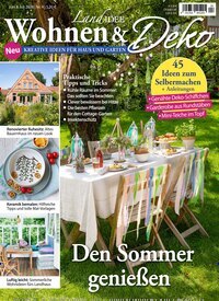 Titelbild der Ausgabe 4/2026 von LandIDEE Wohnen & Deko. Diese Zeitschrift und viele weitere Gartenzeitschriften und Wohnzeitschriften als Abo oder epaper bei United Kiosk online kaufen.
