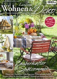 Titelbild der Ausgabe 5/2022 von LandIDEE Wohnen & Deko. Diese Zeitschrift und viele weitere Gartenzeitschriften und Wohnzeitschriften als Abo oder epaper bei United Kiosk online kaufen.