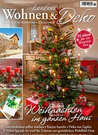Titelbild der Ausgabe 6/2023 von LandIDEE Wohnen & Deko. Diese Zeitschrift und viele weitere Gartenzeitschriften und Wohnzeitschriften als Abo oder epaper bei United Kiosk online kaufen.