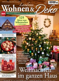 Titelbild der Ausgabe 6/2026 von LandIDEE Wohnen & Deko. Diese Zeitschrift und viele weitere Gartenzeitschriften und Wohnzeitschriften als Abo oder epaper bei United Kiosk online kaufen.