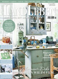 Titelbild der Ausgabe 1/2022 von LandLeben. Diese Zeitschrift und viele weitere Gartenzeitschriften und Wohnzeitschriften als Abo oder epaper bei United Kiosk online kaufen.