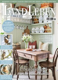 Titelbild der Ausgabe 1/2024 von LandLeben. Diese Zeitschrift und viele weitere Gartenzeitschriften und Wohnzeitschriften als Abo oder epaper bei United Kiosk online kaufen.