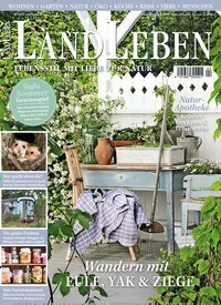 Titelbild der Ausgabe 4/2022 von LandLeben. Diese Zeitschrift und viele weitere Gartenzeitschriften und Wohnzeitschriften als Abo oder epaper bei United Kiosk online kaufen.