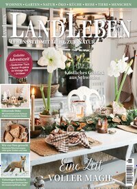 Titelbild der Ausgabe 6/2026 von LandLeben. Diese Zeitschrift und viele weitere Gartenzeitschriften und Wohnzeitschriften als Abo oder epaper bei United Kiosk online kaufen.