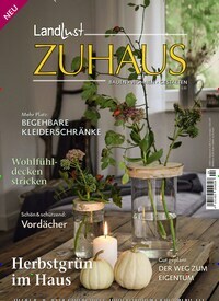 Titelbild der Ausgabe 4/2019 von Landlust Zuhaus. Diese Zeitschrift und viele weitere Gartenzeitschriften und Wohnzeitschriften als Abo oder epaper bei United Kiosk online kaufen.