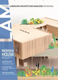 Titelbild der Ausgabe 7/2026 von Landscape Architecture Magazine. Diese Zeitschrift und viele weitere Gartenzeitschriften und Wohnzeitschriften als Abo oder epaper bei United Kiosk online kaufen.