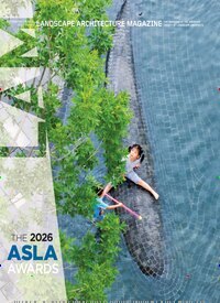Titelbild der Ausgabe 10/2026 von Landscape Architecture Magazine. Diese Zeitschrift und viele weitere Gartenzeitschriften und Wohnzeitschriften als Abo oder epaper bei United Kiosk online kaufen.