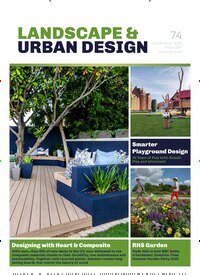 Titelbild der Ausgabe 4/2025 von Landscape & Urban Design. Diese Zeitschrift und viele weitere Gartenzeitschriften und Wohnzeitschriften als Abo oder epaper bei United Kiosk online kaufen.