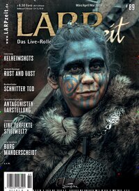 Titelbild der Ausgabe 89/2026 von LARPzeit. Diese Zeitschrift und viele weitere Reisemagazine, Freizeitmagazine und Wissensmagazine als Abo oder epaper bei United Kiosk online kaufen.