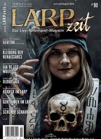 Titelbild der Ausgabe 90/2026 von LARPzeit. Diese Zeitschrift und viele weitere Reisemagazine, Freizeitmagazine und Wissensmagazine als Abo oder epaper bei United Kiosk online kaufen.