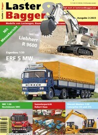 Titelbild der Ausgabe 2/2023 von Laster & Bagger. Diese Zeitschrift und viele weitere Automagazine und Motorradzeitschriften als Abo oder epaper bei United Kiosk online kaufen.