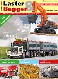Titelbild der Ausgabe 2/2026 von Laster & Bagger. Diese Zeitschrift und viele weitere Automagazine und Motorradzeitschriften als Abo oder epaper bei United Kiosk online kaufen.