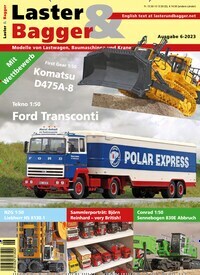 Titelbild der Ausgabe 6/2023 von Laster & Bagger. Diese Zeitschrift und viele weitere Automagazine und Motorradzeitschriften als Abo oder epaper bei United Kiosk online kaufen.