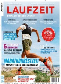 Titelbild der Ausgabe 5/2026 von Laufzeit. Diese Zeitschrift und viele weitere Sportmagazine als Abo oder epaper bei United Kiosk online kaufen.