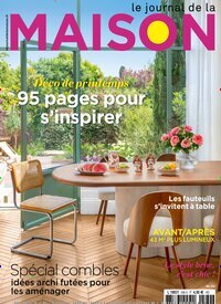 Titelbild der Ausgabe 4/2025 von Le journal de la maison. Diese Zeitschrift und viele weitere Gartenzeitschriften und Wohnzeitschriften als Abo oder epaper bei United Kiosk online kaufen.