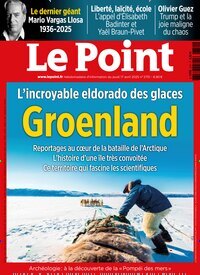 Titelbild der Ausgabe 16/2025 von Le Point. Diese Zeitschrift und viele weitere Wirtschaftsmagazine und Politikmagazine als Abo oder epaper bei United Kiosk online kaufen.