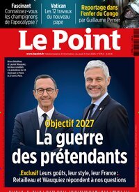 Titelbild der Ausgabe 19/2025 von Le Point. Diese Zeitschrift und viele weitere Wirtschaftsmagazine und Politikmagazine als Abo oder epaper bei United Kiosk online kaufen.