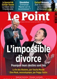 Titelbild der Ausgabe 24/2025 von Le Point. Diese Zeitschrift und viele weitere Wirtschaftsmagazine und Politikmagazine als Abo oder epaper bei United Kiosk online kaufen.